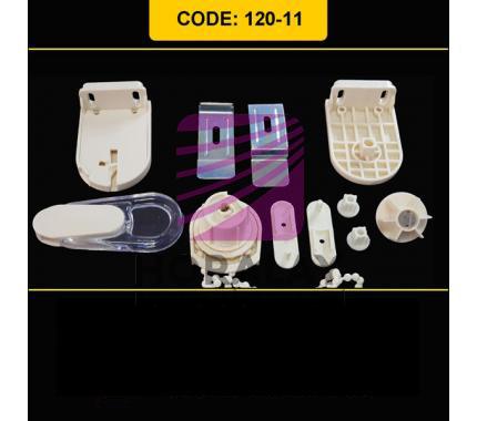 Açık kasa Zebra və Stor pərdə dəst mexanizması