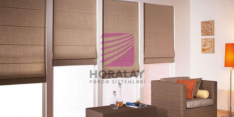 Katlamalı Pərdə (Римские шторы) (Roman curtains)