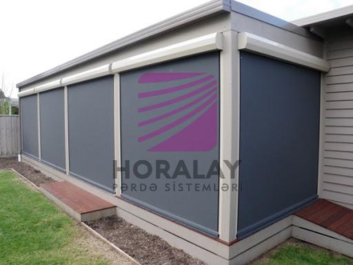 Baxça pərdəsi (Zip pərdə)