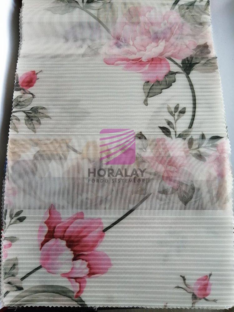 Baskılı Zebra Pərdə