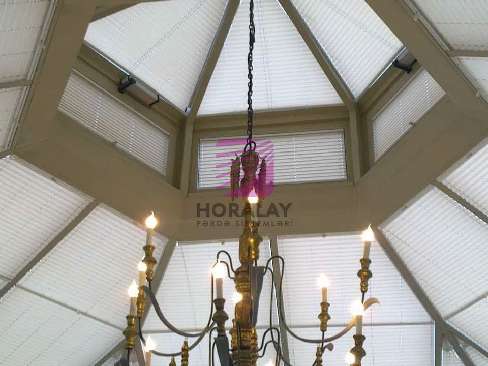 Tavan plicell pərdə