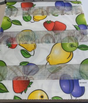 Baskılı Zebra Pərdə